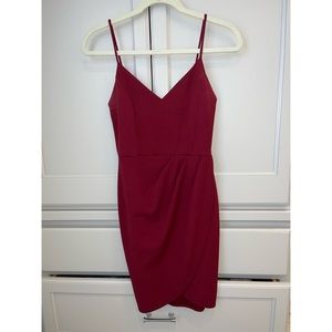 Lulus Maroon Mini Dress